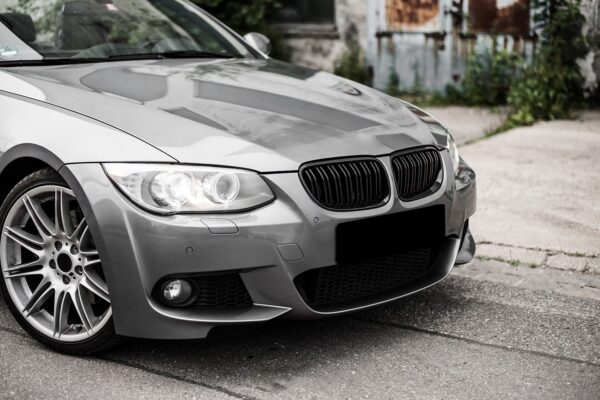 BMW 3 Serie grill glans zwart